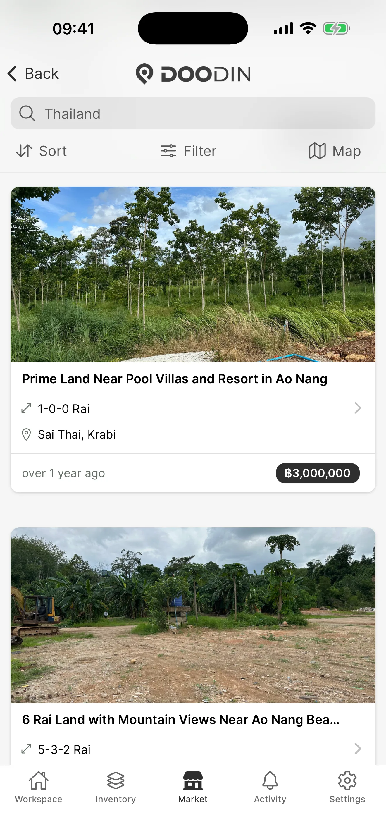 Browse listings