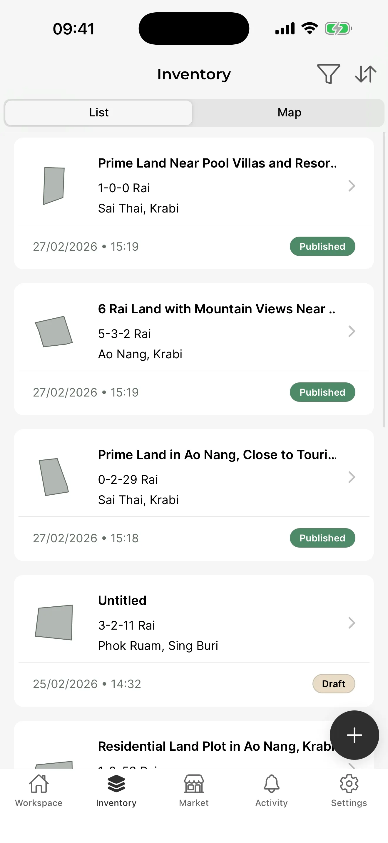 My plots